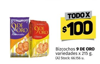 Bizcochos 9 de Oro