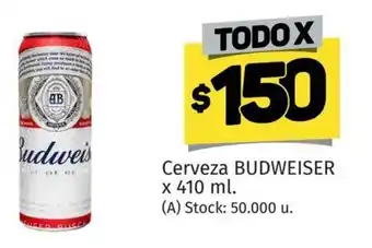 Cerveza Budweiser
