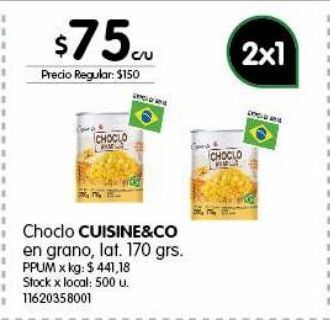 Jumbo Choclo cuisine & co 170g oferta