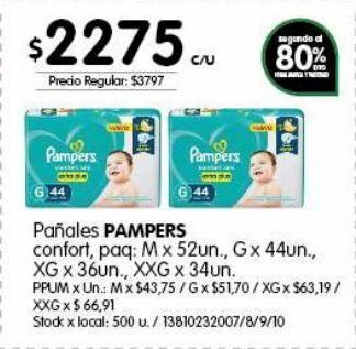 Jumbo Pañales pampers oferta