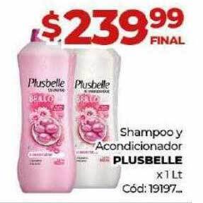 Diarco Shampoo y acondicionador plusbelle oferta