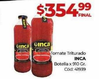 Diarco Tomate triturado inca botella x 910 gr oferta
