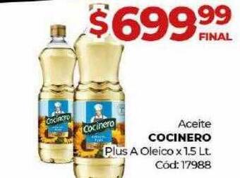 Diarco Aceite cocinero plus a oleico oferta