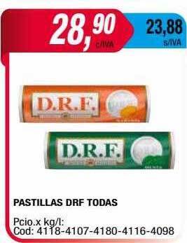 Maxiconsumo Pastillas drf todas oferta