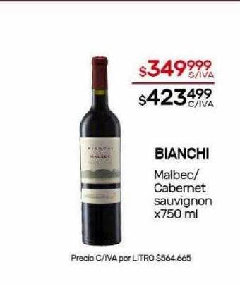 Nini Mayorista Bianchi malbec cabernet sauvignon oferta
