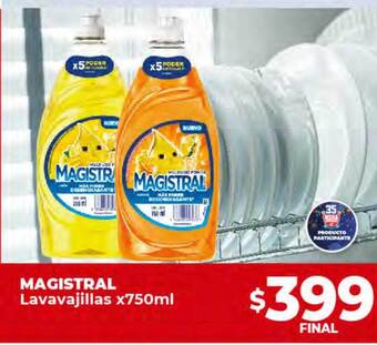 Supermayorista Vital Magistral lavavajillas oferta