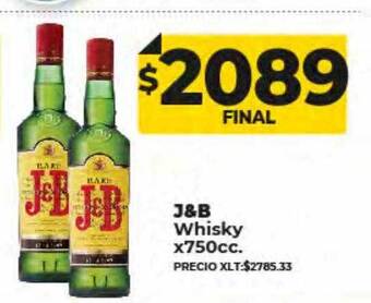 Supermayorista Vital J&b whisky oferta