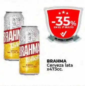 Supermayorista Vital Brahma cerveza lata oferta