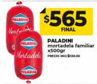 Supermayorista Vital Paladini mortadela familiar oferta