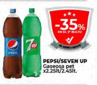 Supermayorista Vital Pepsi seven up gaseosa oferta