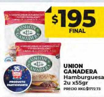 Union ganadera hamburguesa