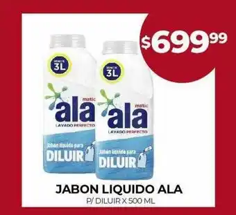 Supermercados Tadicor Jabon liquido ala p-diluir x 500 ml oferta