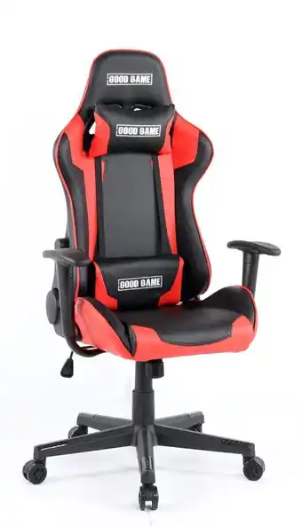 Frávega Silla gamer pro roja reclinable good game oferta