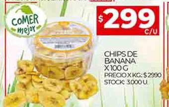 Supermercados DIA Chips De Banana X 100 G oferta