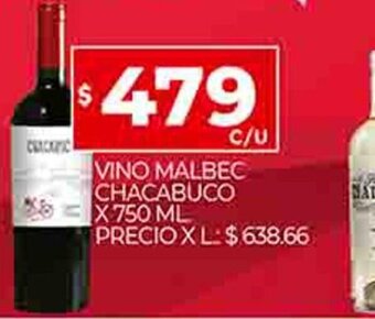 Vino Malbec Chacabuco