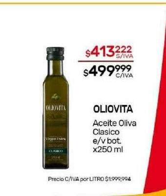 Oliovita aceite oliva clasico e v bot
