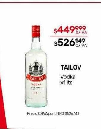 Nini Mayorista Tailov vodka oferta