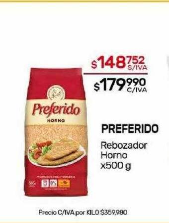 Nini Mayorista Preferido rebozador horno oferta