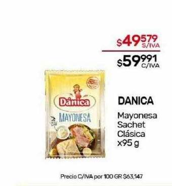 Nini Mayorista Danica mayonesa sachet clasica oferta