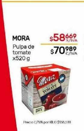 Nini Mayorista Mora pulpa de tomate oferta