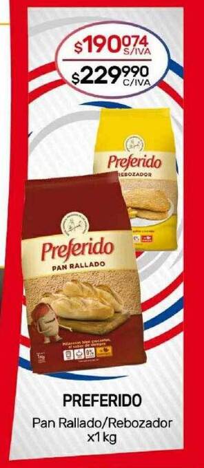 Nini Mayorista Preferido pan rallado rebozador oferta