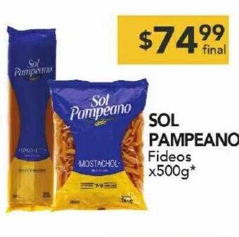 Nini Mayorista Sol pampeano fideos oferta