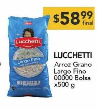 Nini Mayorista Lucchetti arroz grano largo fino oferta