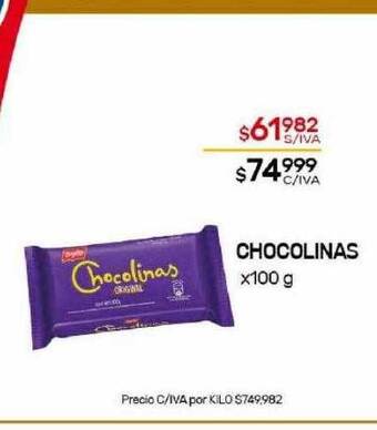 Nini Mayorista Chocolinas oferta