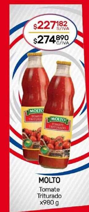 Nini Mayorista Molto tomate triturado oferta