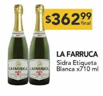 Nini Mayorista La farruca sidra etiqueta blanca oferta