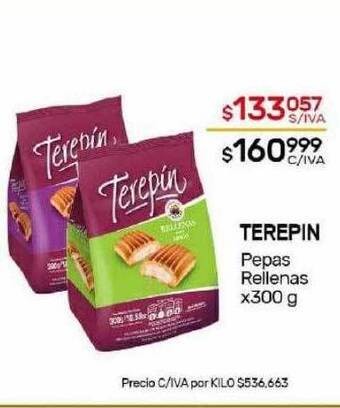 Nini Mayorista Terepin pepas rellenas oferta