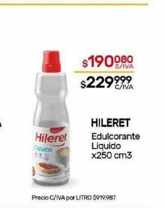 Nini Mayorista Hileret edulcorante liquido oferta