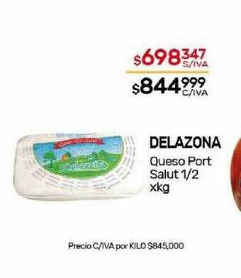 Nini Mayorista Delazona queso port salut oferta