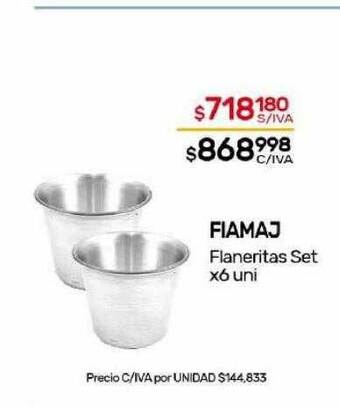 Nini Mayorista Fiamaj flaneritas set oferta
