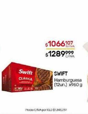 Nini Mayorista Swift hamburguesa oferta