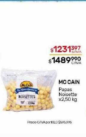 Nini Mayorista Mc cain papas noisette oferta