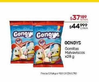 Gongys gomitas malvaviscos