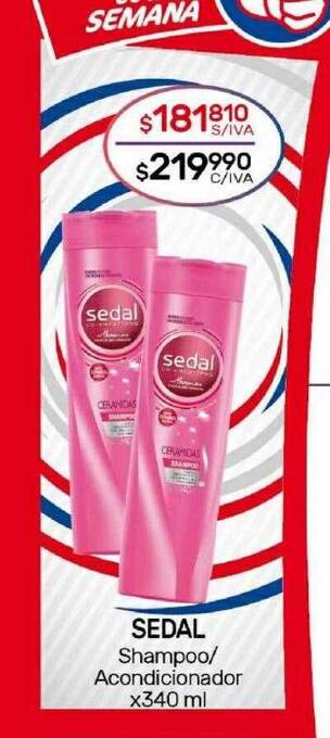 Nini Mayorista Sedal shampoo acondicionador oferta