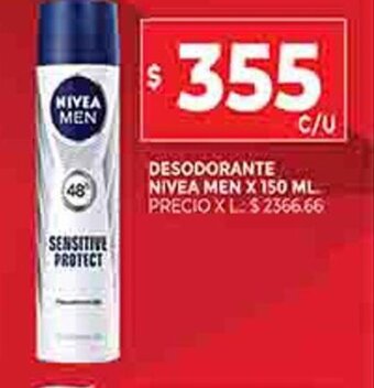 Supermercados DIA Desodorante Nivea Men x 150 ML oferta