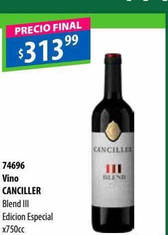 Micropack Vino canciller blend iii edicion especial oferta