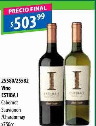 Micropack Vino estiba i cabernet sauvignon chardonnay oferta