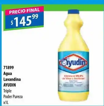 Micropack Agua lavandina ayudin triple poder pureza oferta