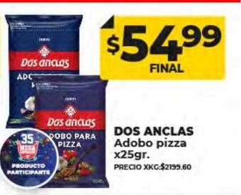 Supermayorista Vital Dos anclas adobo pizza oferta