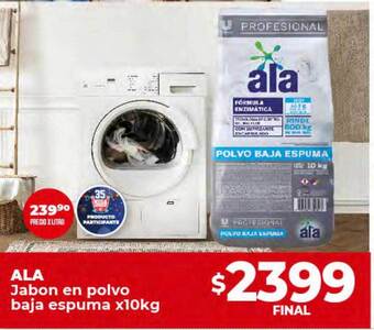 Supermayorista Vital Ala jabon en polvo baja espuma oferta