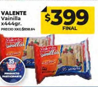 Supermayorista Vital Valente vainilla oferta