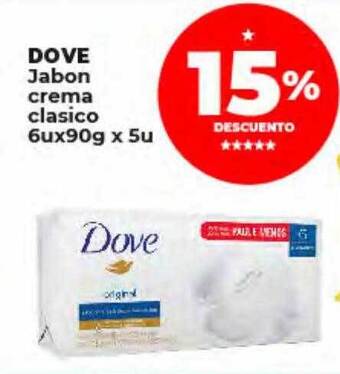 Supermayorista Vital Dove jabon crema clasico oferta