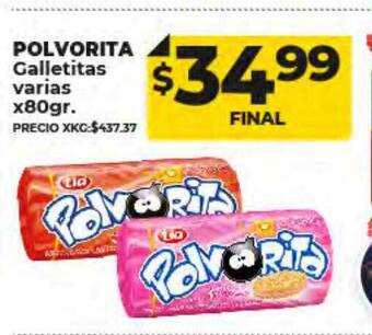 Supermayorista Vital Polvorita galletitas varias oferta