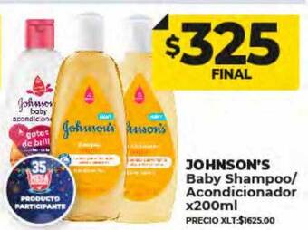 Supermayorista Vital Johson's baby shampoo acondicionador oferta