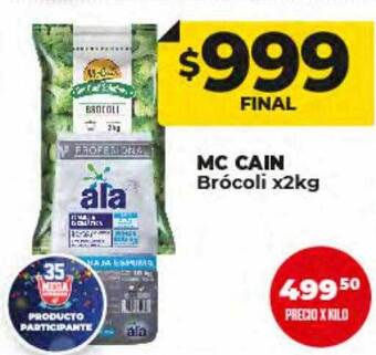 Supermayorista Vital Mc cain brócoli oferta