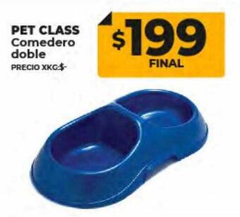 Pet class comedero doble